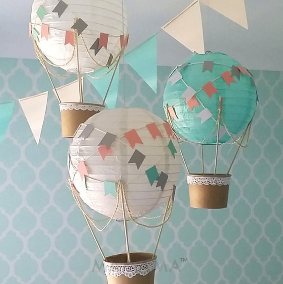 Whimsical Hot Air Balloon Decoration DIY kit hot air balloon