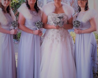 Winter Wedding Bouquet Set