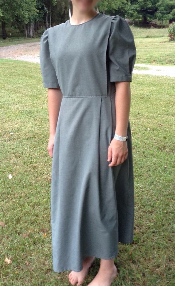 Modest Mennonite Cape Dress