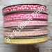 3/8" Glitter White Bitty Dots USDR 5 yd bundle grosgrain ribbon