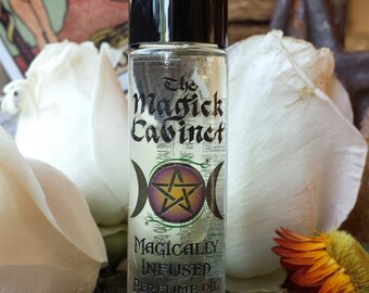 The Lovers Perfume, Rose and Sandalwood Perfume, Tarot Perfume, Witchcraft, Wicca, Witch, Perfume Oil, Perfume Roll On, Fragrance