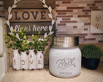 Half Gallon Mason Jar