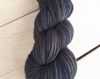 80% nylon 20 twist fingering Merino hand dyed wool