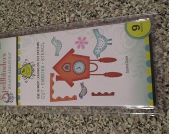 Spellbinders, Shapeabilities Cuckoo Clock Template