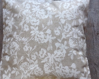 White coocouning beige Cushion cover