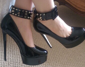 Spiked stilettos