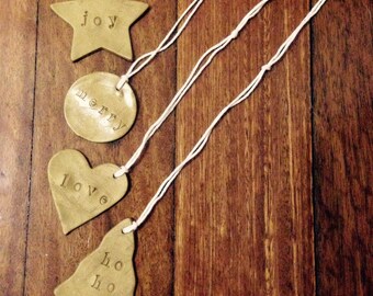 4 Festive Clay Decorations