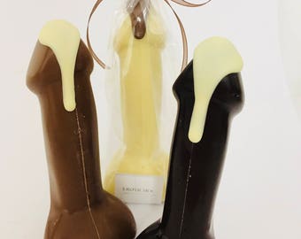 Comedy Cock Belgian Chocolate 85g (EXPLICIT)