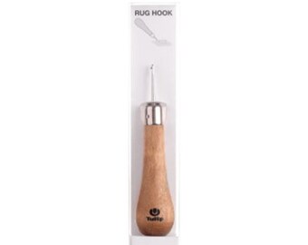 Tulip Needle Company 1.75mm Rug Hook with Wood Handle