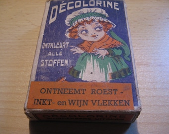 Antique box Décolorine: deprives rust-Ink and wine stains ...