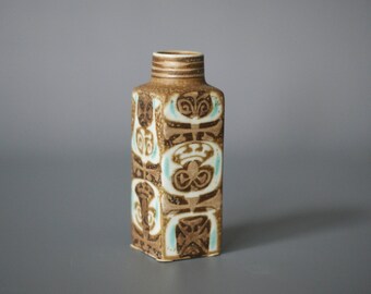 ROYAL COPENHAGEN Vase, Small BACA Faience Series Vase by Nils Thorsson, Danish Porcelain Vase, Danish Modern Vase, Made in Denmark