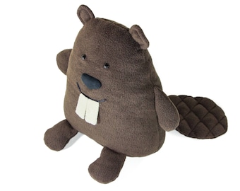 cute beaver plush