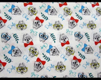 Disney Fabric- Chip N Dale Fabric From Springs Creative