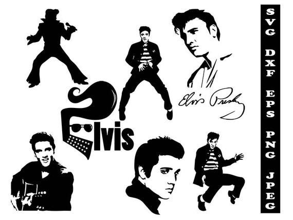 Download Elvis Presley svg celebrity svg celebrity clipart Elvis