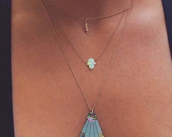 Abalone Rays of Sunshine Necklace