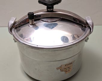 Magefesa (French) Chef Aluminum 12qt Pressure/Canning Cooker