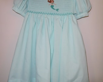 Hand Smocked Dress Size 4