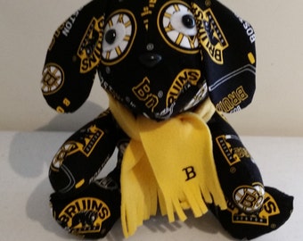 Boston Bruins Stuffed Puppy