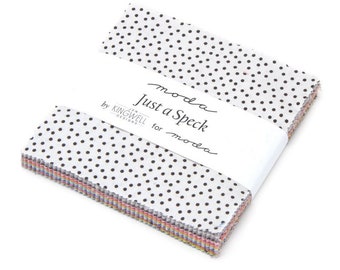 Fabric by Moda: Just a Speck by Jen Kingwell Designs Layer Cake