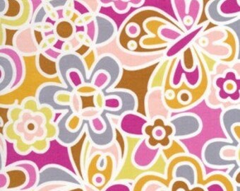 Weekends Kaleidoscope in Brown by Erin McMorris for Free Spirit - 1 Yard