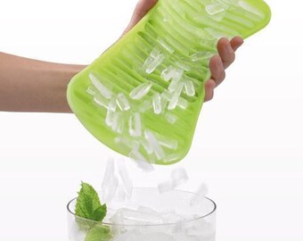 Oblong Strips Ice Mold Ice Tray Flexible Silicone Mold DIY Mold Handmade Jewelry Mold Icing Mold Polymer Clay Resin Mold