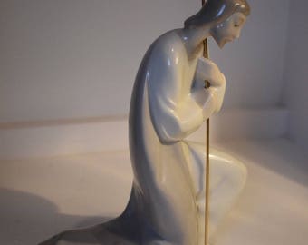 Lladro Joseph Figurine, Marked 7.25" Tall