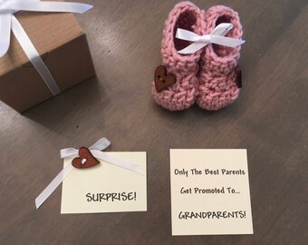 Pregnancy Reveal to Grandparents , Reveal Pregnancy to Grandparents ,Pregnancy Reveal Announcement, Pregnancy Reveal, Booties Reveal