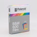 Polaroid Originals by Impossible Project Black and White (B&W) Instant Film for use with 600 Cameras - Latest Stock - Classic White Frame