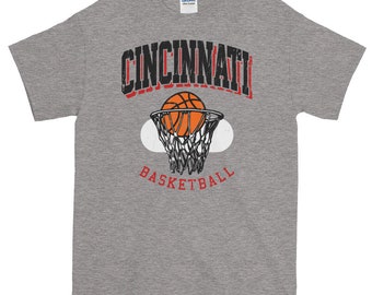 Vintage Cincinnati Basketball Short-Sleeve T-Shirt