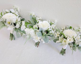 Bridesmaid Bouquet, Wedding Bouquet, Silk Flower Bouquet, Wedding Flowers, Bouquet, Flower Bouquet