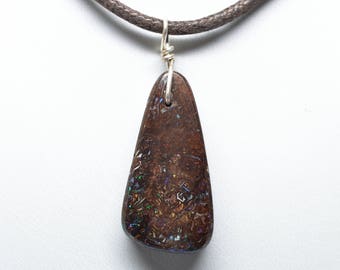 Koroit Boulder Opal Pendant