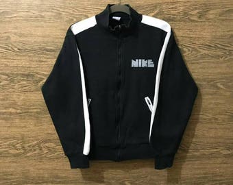Sale..Rare Nike Sweater/small Print Logo Spell Out/Rare Design, Size on tag Medium.