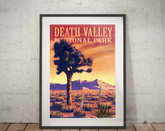 death valley, death valley national park, wall decor, vintage