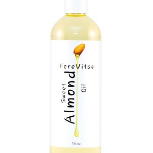 100% Pure Sweet Almond Oil 16 oz