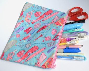 Just Girly Thingz Pencil/Cosmetic Bag