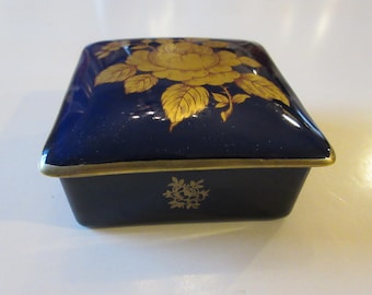 FRANCE LIMOGES TRINKET Box with Lid