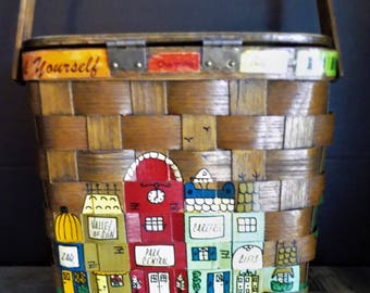 Signed Caro Nan Basket Purse