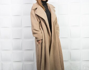 Extravagant coat, Maxi coat, Loose maxi coat, Maxi winter coat, Loose winter coat, Maxi winter jacket, Loose winter jacket / C0023