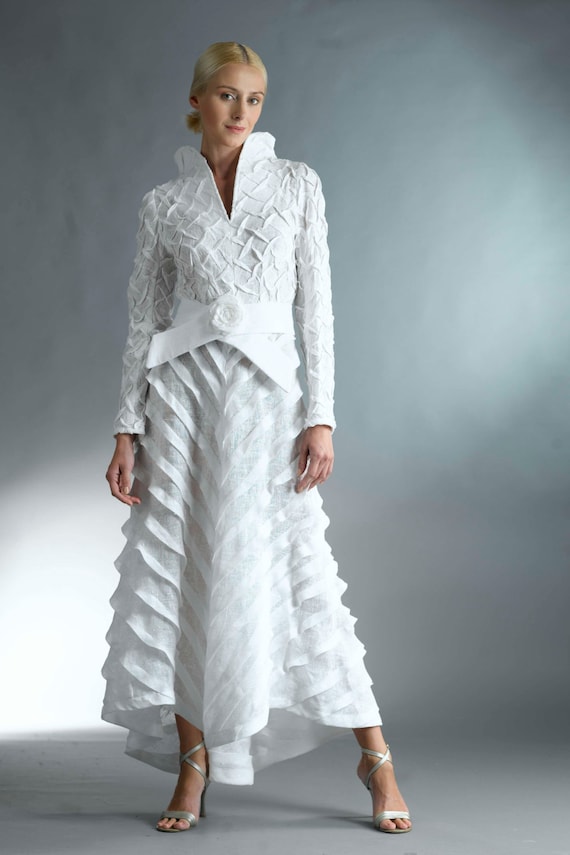 white dresses for women over 50