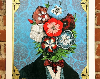 Frederick Phlox - Hand-Printed Art Print