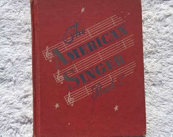 1950 The American Singer Book Two (2) - Classroom School Children's Child's Kid's Music Songbook