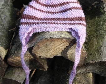 Handmade Crochet Baby Hat 0-3 Months