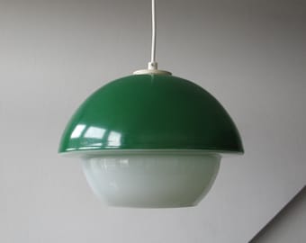 Rare 60's Glass Mushroom Pendant