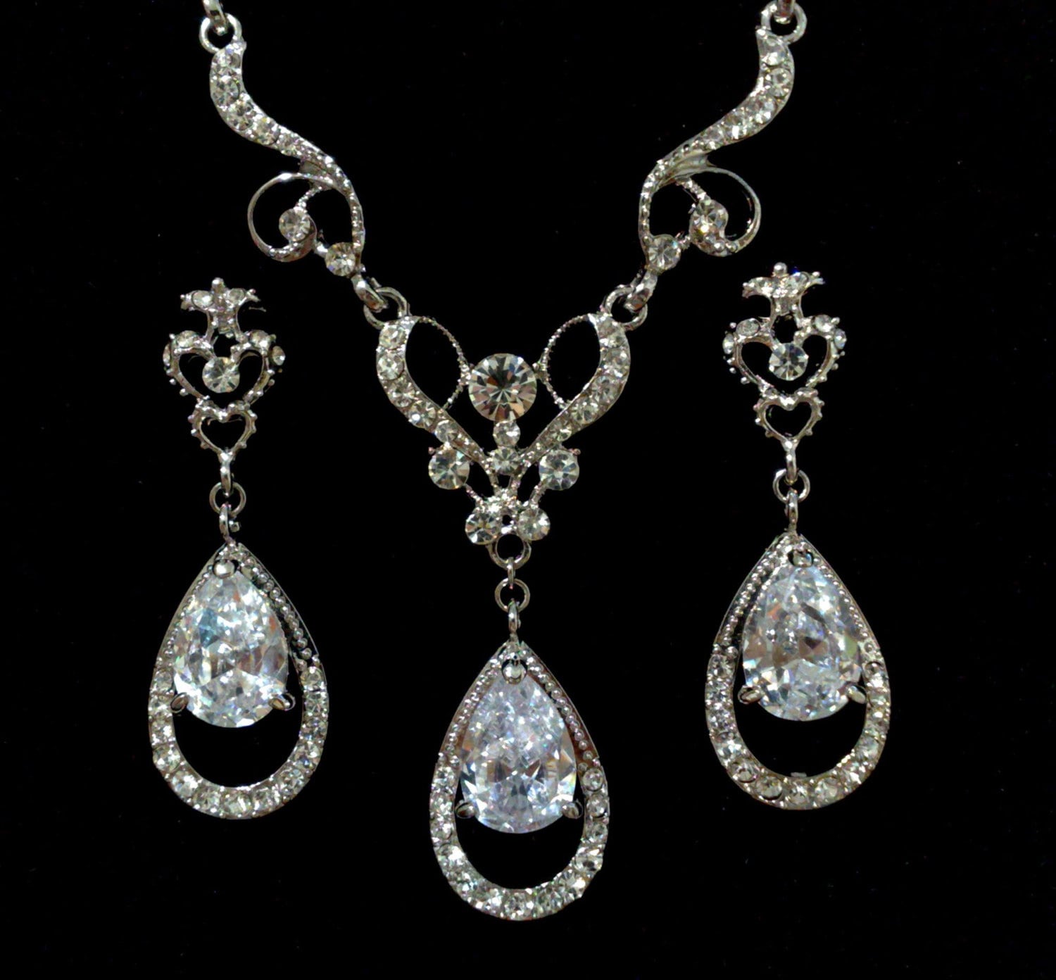 Vintage Wedding Jewelry Sets For Brides 9