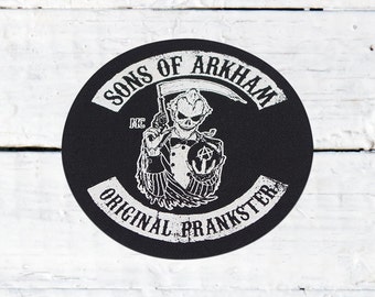 Sons Of Arkham Screen Printed Patch