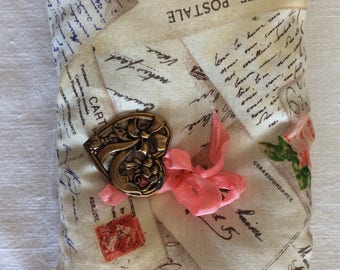 Lavender Sachet Pillow French Carte Postale (#1326)