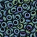 Demi Round 8/0 : Matte-Color Iris Teal, 3mm TOHO Seed Bead, 8 Grams (TN-08-706) 37-N