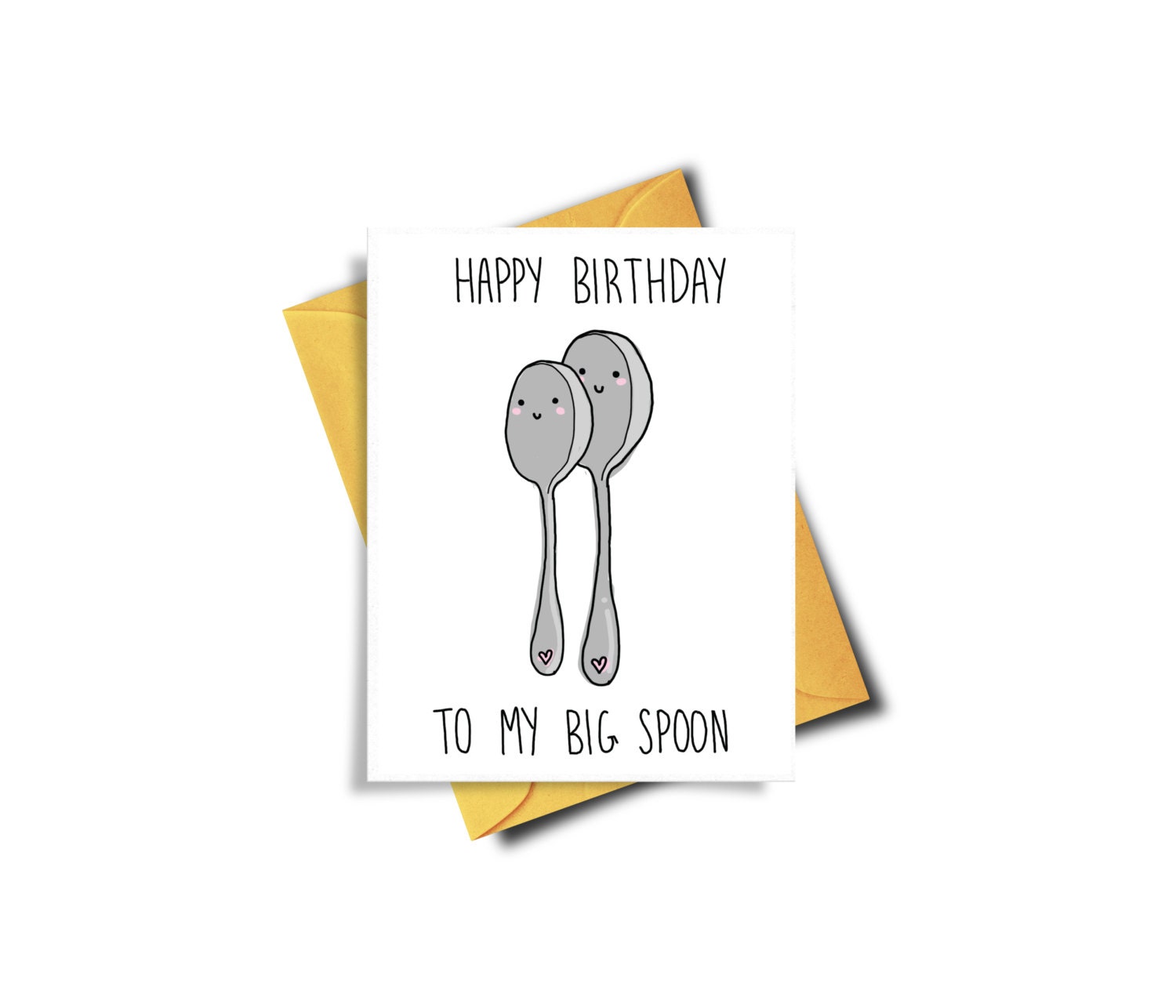 funny spoon birthday card printable love card cute funny