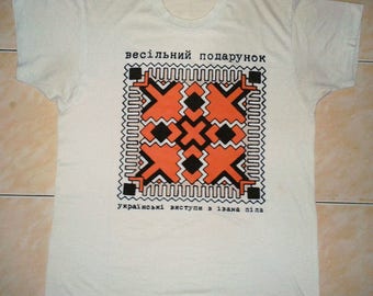RARE VINTAGE 80 THE wedding present 50/50 punk rock indie concert tour t shirt