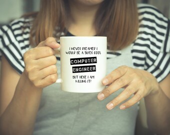 Engineer Gift, Software Engineer, Programmer Gift, Computer Mug, Computer Engineer, Computer Programmer, Geek Mug, Engineer, Computer, Mugs